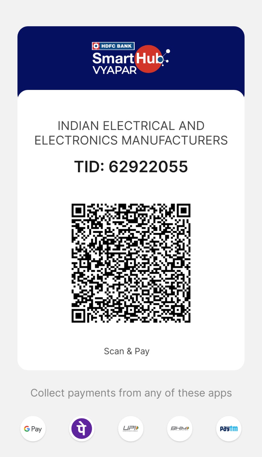 Payment QR Code